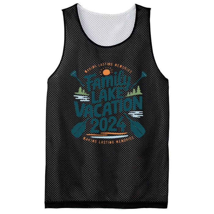 Family Lake Trip 2024 Vacation Love Friend Matching Reunions Mesh Reversible Basketball Jersey Tank