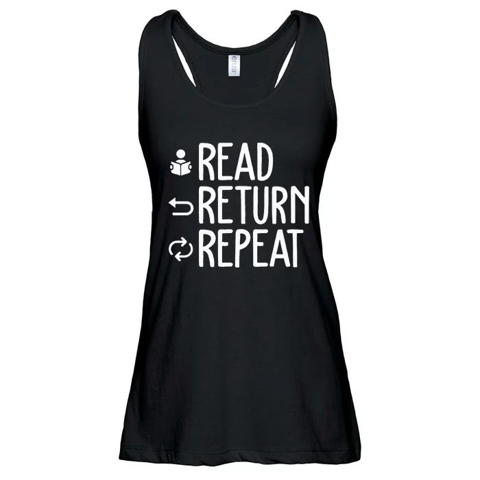 Funny Library Themed Art Librarian Men Women Library Worker Ladies Essential Flowy Tank