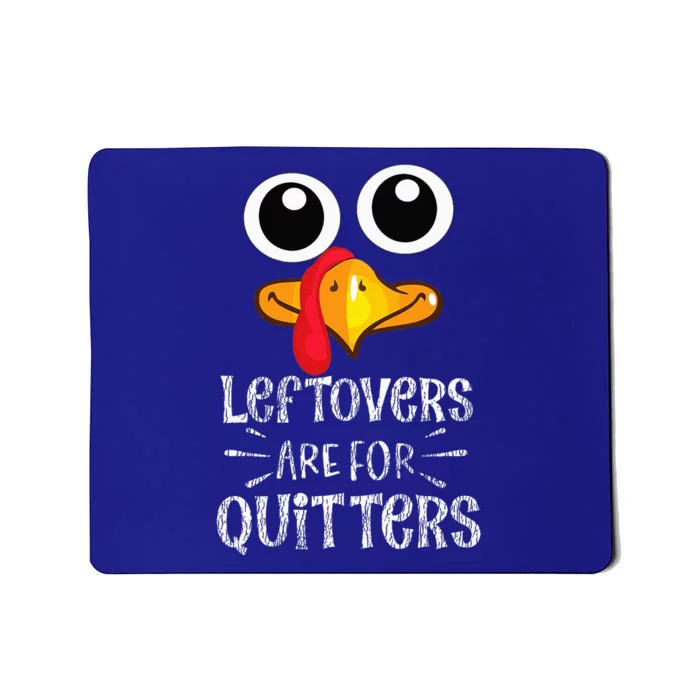 Funny Leftovers Turkey Matching Family Thanksgiving Outfit Mousepad