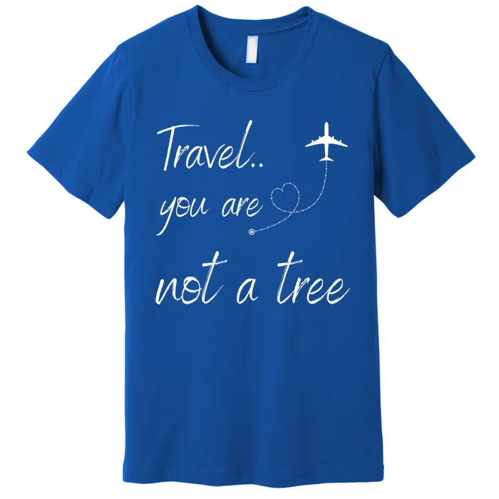 Funny Lovers Travel Adventure Traveling Gift Premium T-Shirt