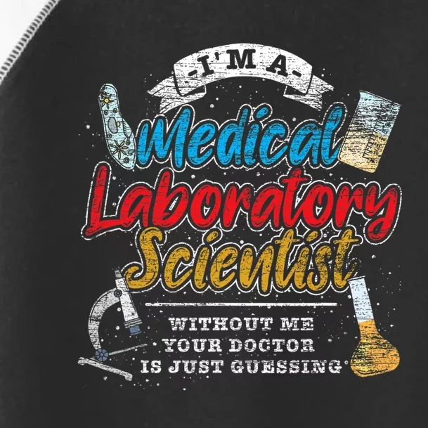 Funny Lab Technologist Medical Laboratory Scientist Toddler Fine Jersey T-Shirt