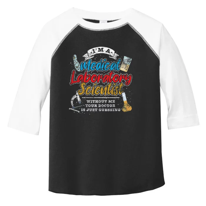 Funny Lab Technologist Medical Laboratory Scientist Toddler Fine Jersey T-Shirt