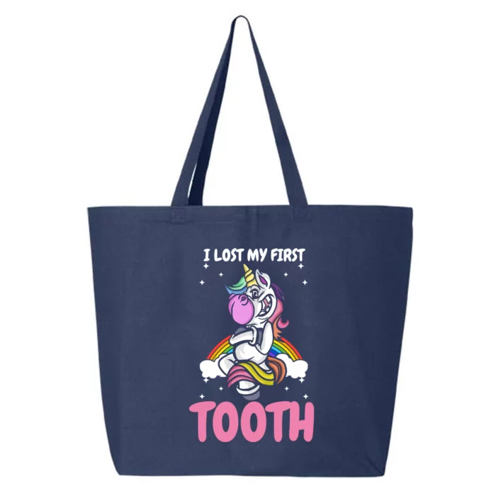 First Lost Tooth Cute Unicorn Teeth Fairy Great Gift 25L Jumbo Tote