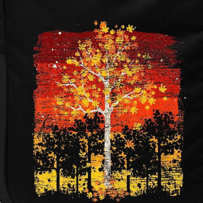 Fall Landscape Thanksgiving Autumn Leaves Forest Fall Impact Tech Backpack