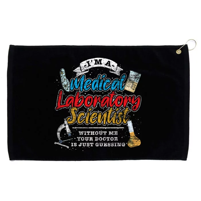 Funny Lab Technologist Medical Laboratory Scientist Grommeted Golf Towel