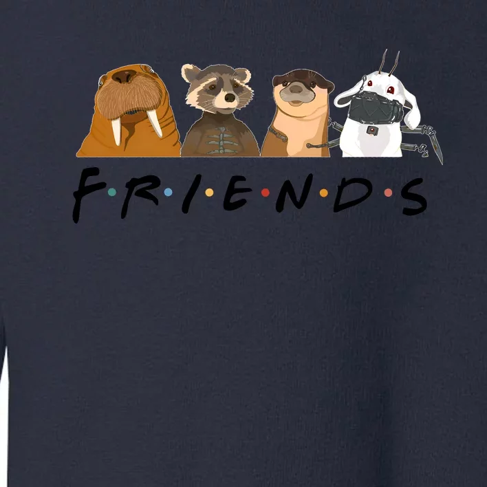 Friends Lylla Teefs Floor Rocket And Friends Cute Matching Guardian Toddler Sweatshirt