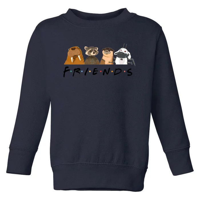 Friends Lylla Teefs Floor Rocket And Friends Cute Matching Guardian Toddler Sweatshirt