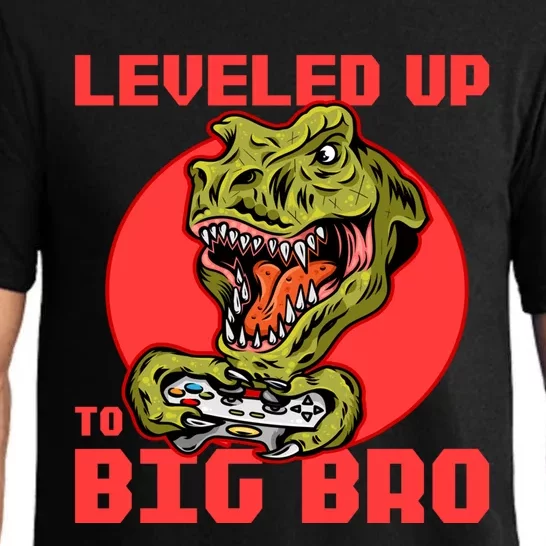 Funny Leveled Up To Big Bro Gamer Gaming Lovers Brother Great Gift Pajama Set