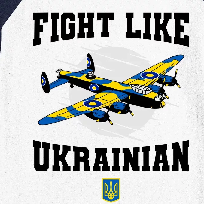 Fight Like Ukrainian I Stand With Ukraine Support Baseball Sleeve Shirt