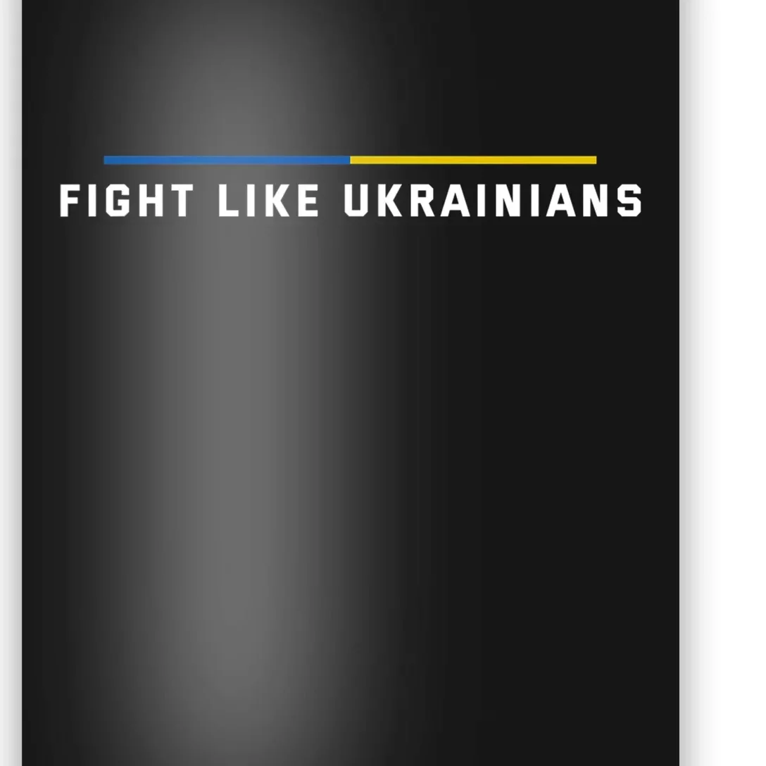 Fight Like Ukrainians Poster