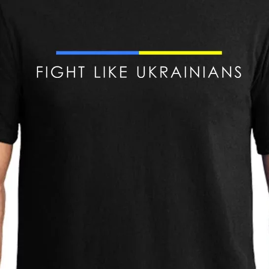 Fight Like Ukrainians Ukraine Ukrainian Pajama Set