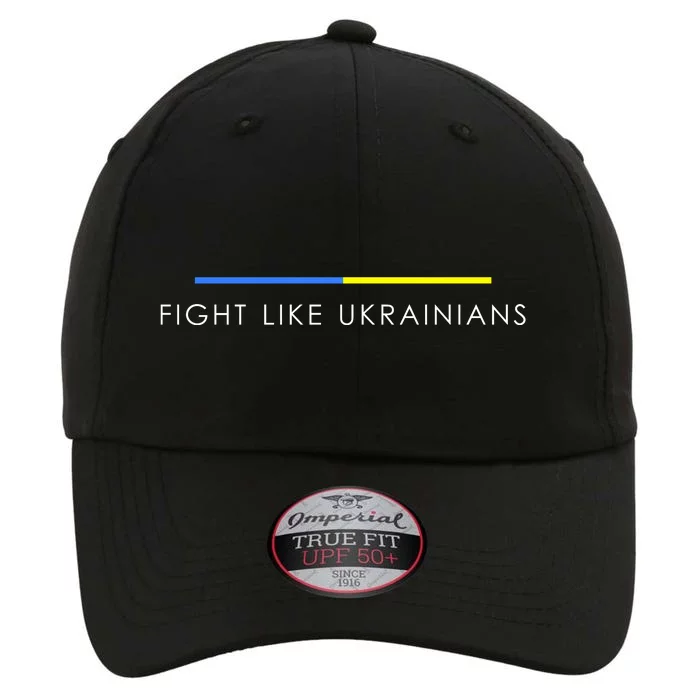 Fight Like Ukrainians Ukraine Ukrainian The Original Performance Cap