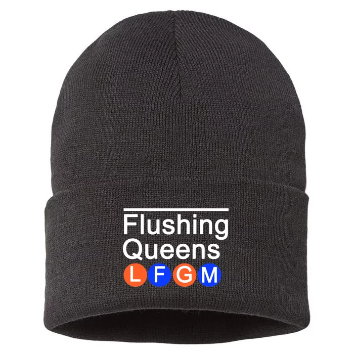 Flushing Queens LFGM Sustainable Knit Beanie