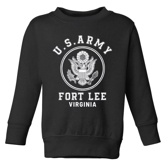 Fort Lee Virginia Army Base Toddler Sweatshirt