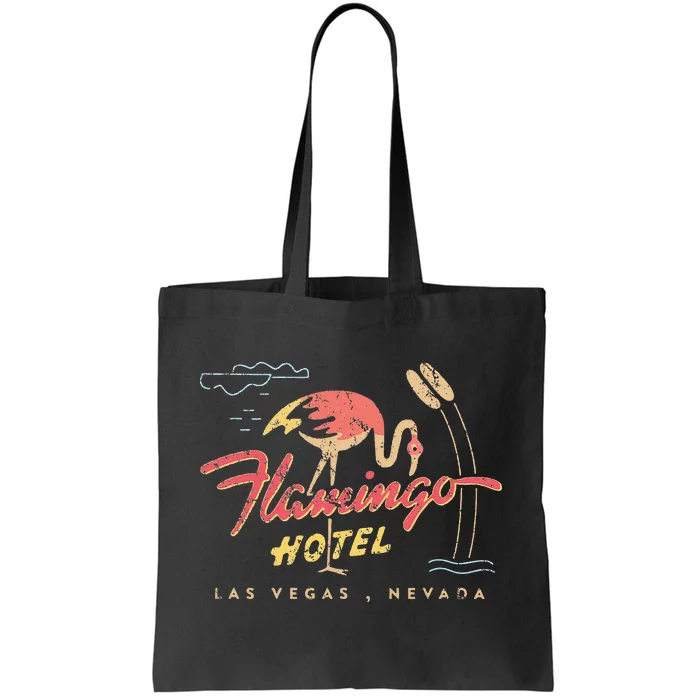 Flamingo Las Vegas Hotel Casino Retro Vintage Tote Bag