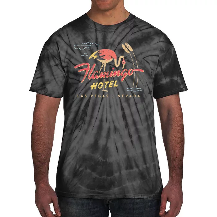 Flamingo Las Vegas Hotel Casino Retro Vintage Tie-Dye T-Shirt