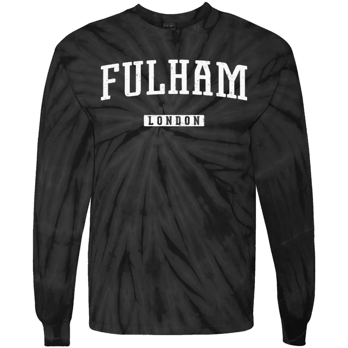 Fulham London Vintage Tie-Dye Long Sleeve Shirt