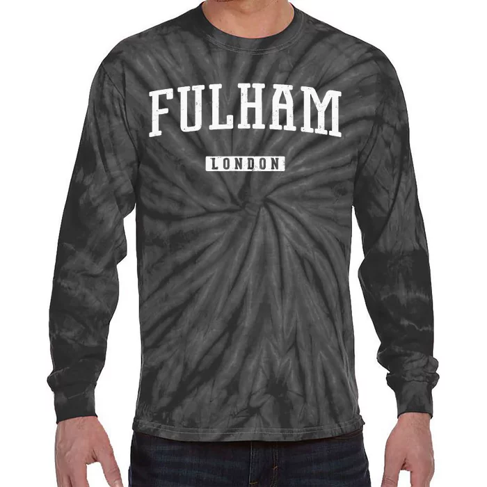 Fulham London Vintage Tie-Dye Long Sleeve Shirt