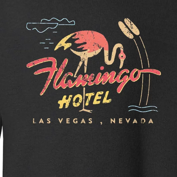 Flamingo Las Vegas Hotel Casino Retro Toddler Sweatshirt