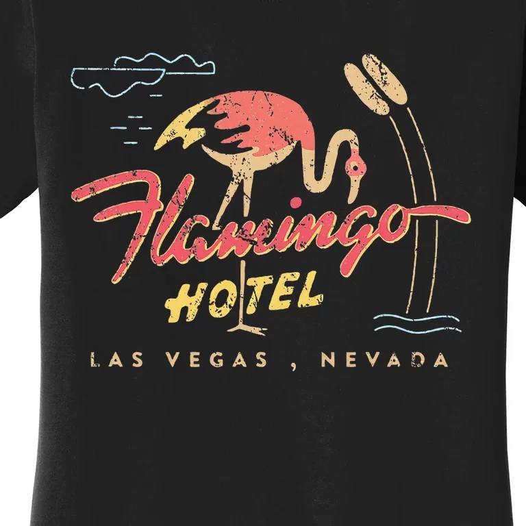 Flamingo Las Vegas Hotel Casino Retro Women's T-Shirt