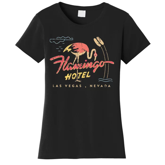 Flamingo Las Vegas Hotel Casino Retro Women's T-Shirt