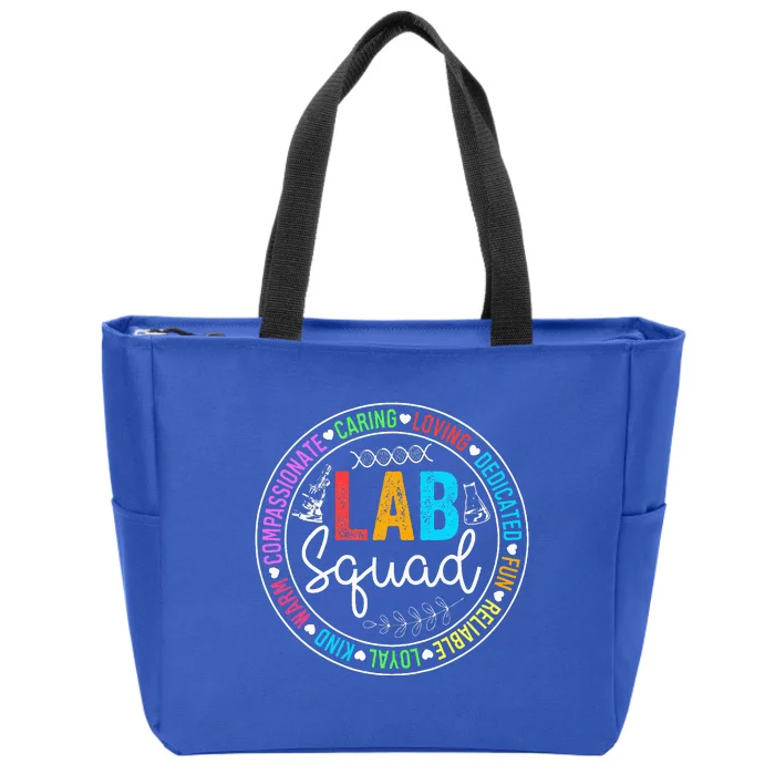 Funny Lab Week 2024 Medical Laboratory Technician Zip Tote Bag