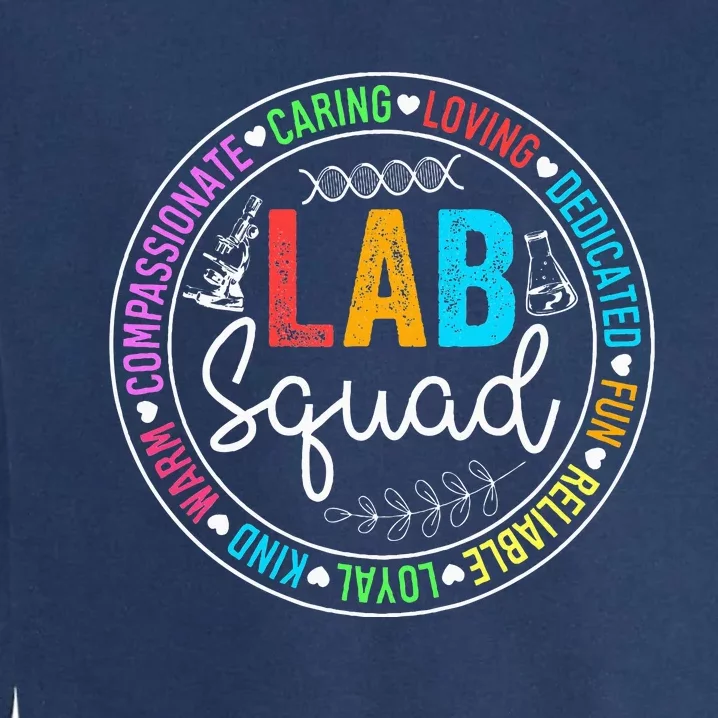 Funny Lab Week 2024 Medical Laboratory Technician Garment-Dyed Sweatshirt