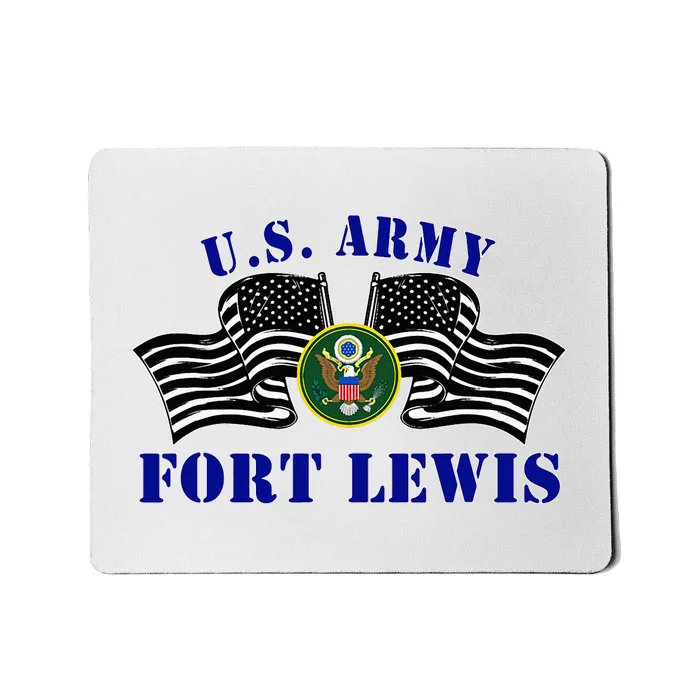 Fort Lewis Washington Ft Lewis Washington U.S A.R.M.Y Base Mousepad