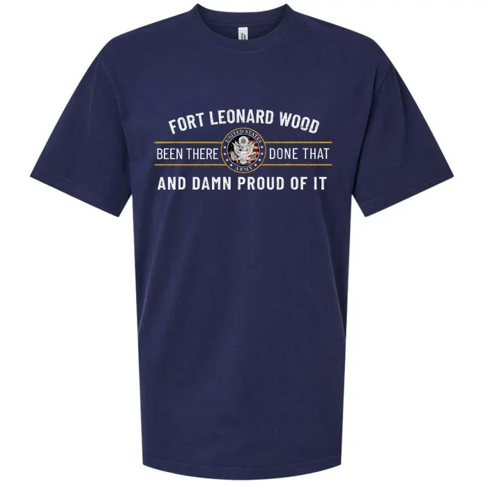 Fort Leonard Wood Missouri Basic Training Alumni Sueded Cloud Jersey T-Shirt