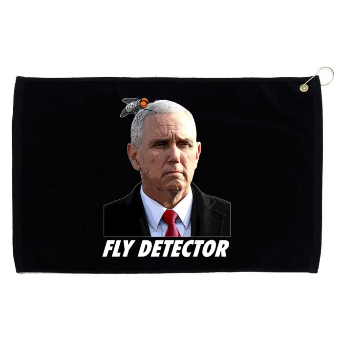 Fly Detector Mike Pence Grommeted Golf Towel