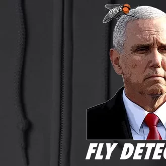 Fly Detector Mike Pence Full Zip Hoodie