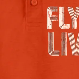 Flynn Lives Retro Logo Dry Zone Grid Performance Polo