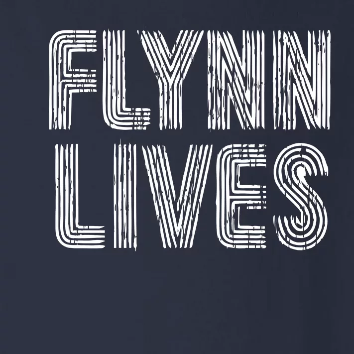 Flynn Lives Retro Logo Toddler Long Sleeve Shirt