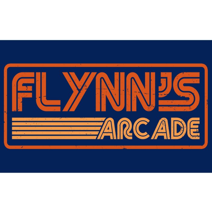 Flynn's Arcade Vintage Retro 80's Logo Bumper Sticker