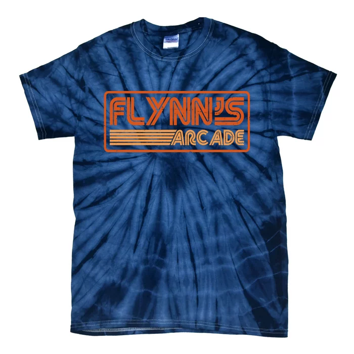 Flynn's Arcade Vintage Retro 80's Logo Tie-Dye T-Shirt