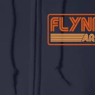 Flynn's Arcade Vintage Retro 80's Logo Full Zip Hoodie