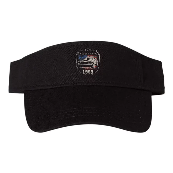 F.O.R.D. M.U.S.T.A.N.G 1969 Flag Valucap Bio-Washed Visor