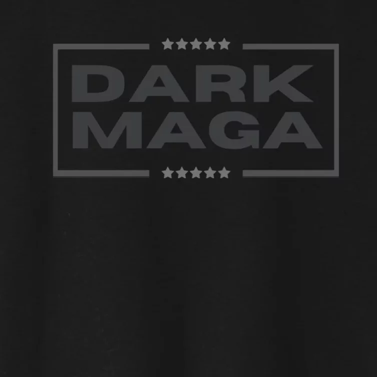 Funny Maga 2024 Dark Maga New! Maga Dark Women's Crop Top Tee