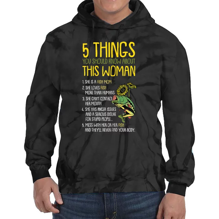 Fishing Mom 5 Things You Should Know About This Woman Fish Tie Dye Hoodie