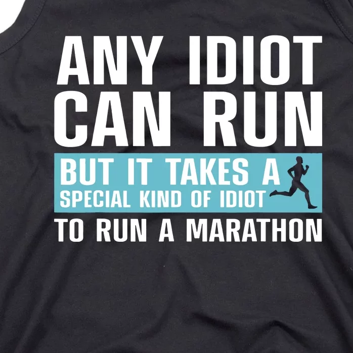 Funny Marathon Art For Women Marathoner Running Finisher Tank Top