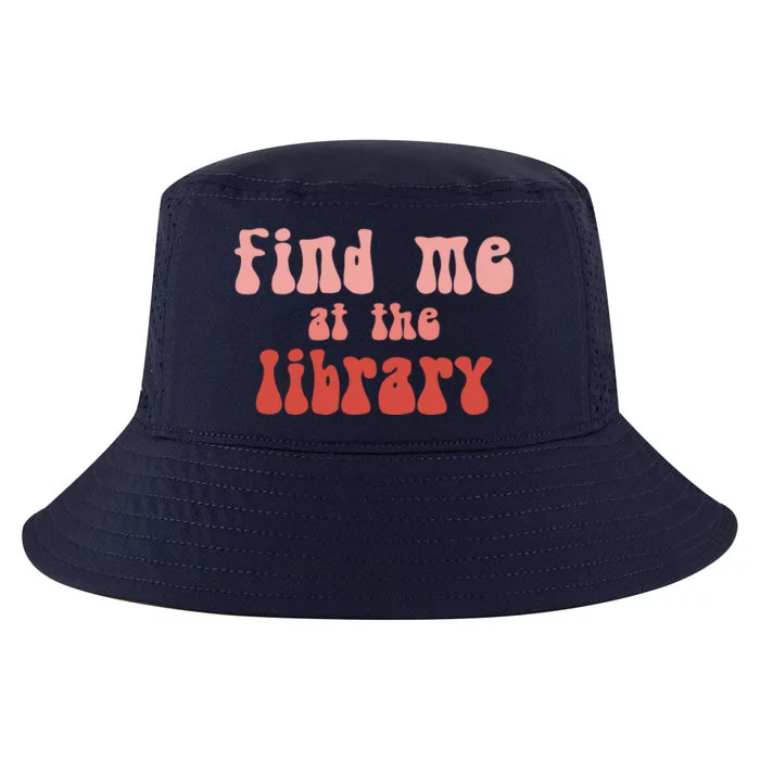 Find Me At The Library Cool Comfort Performance Bucket Hat