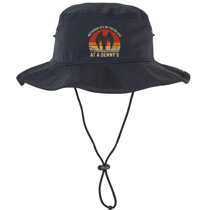 Funny Mothman Ate My Entire Ass Vintage Mothman Cryptid Legacy Cool Fit Booney Bucket Hat