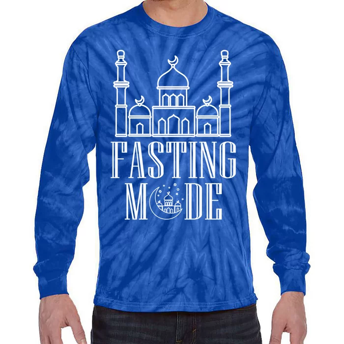 Fasting Mode Allah Religion Mosque Ramadan Koran Islam Great Gift Tie-Dye Long Sleeve Shirt