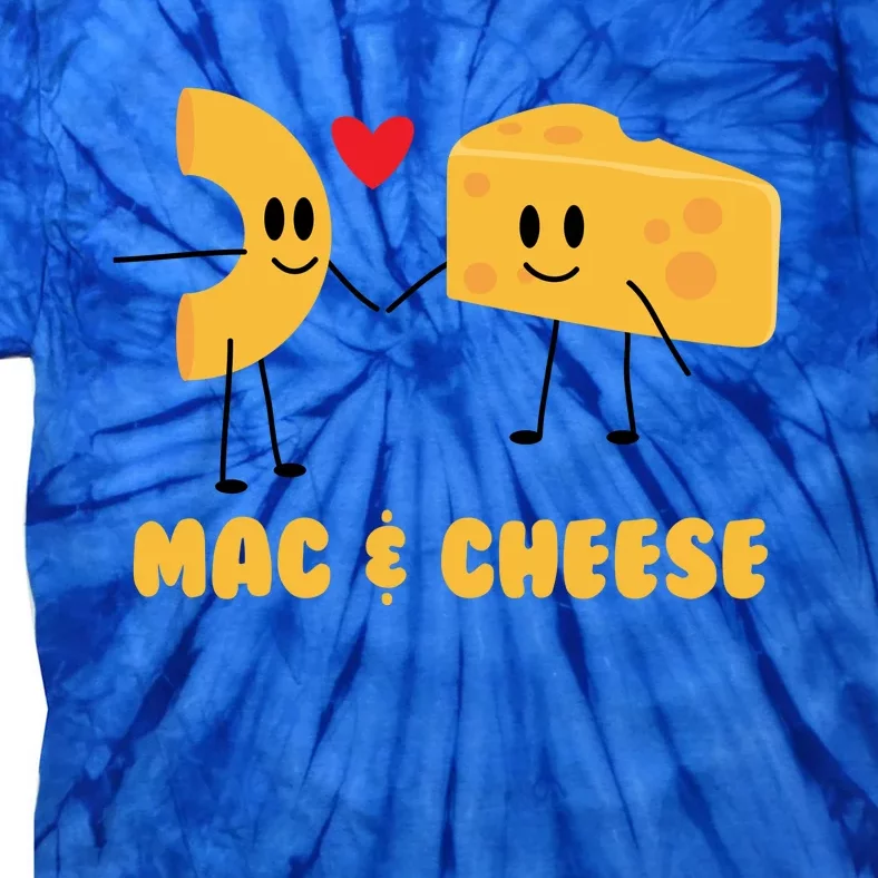 Funny Mac And Cheese Love Food Gift Cool Gift Cute Veggie Gift Tee Tie-Dye T-Shirt