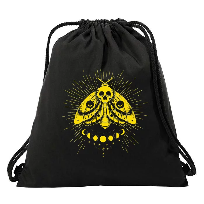 Full Moon Astrology Astronomy Eclipse Moon Phase Drawstring Bag