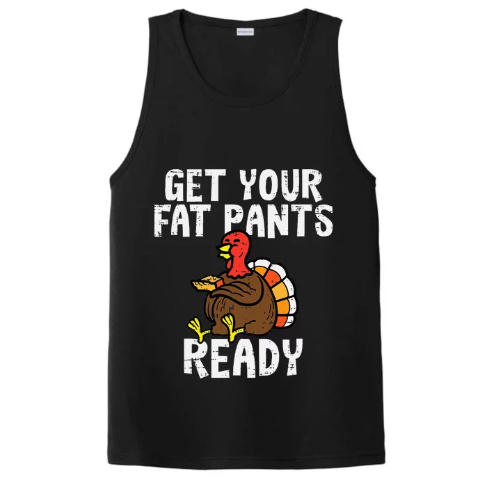 Feast Mode Activated Thanksgiving Attire Performance Tank