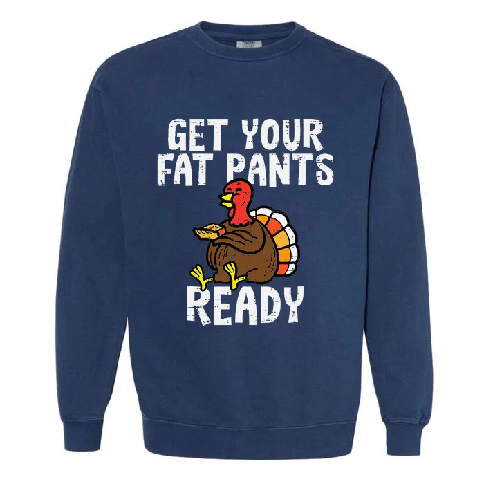 Feast Mode Activated Thanksgiving Attire Garment-Dyed Sweatshirt