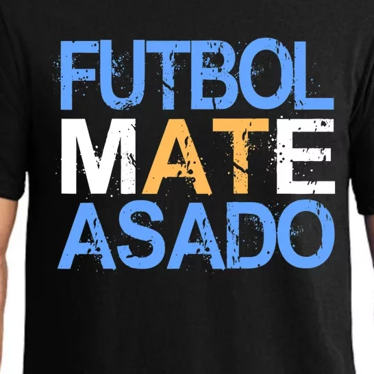 Futbol Mate Asado Funny Argentinian Pride Gift Pajama Set