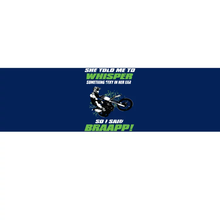 Funny Motocross And Supercross 2 Stoke Gift Bumper Sticker