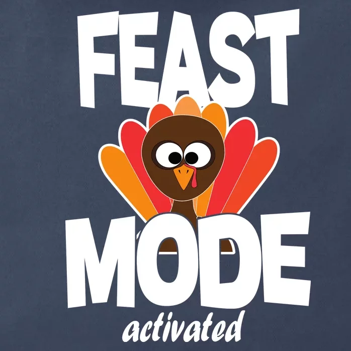 Fast Mode Activated Thanksgiving Zip Tote Bag